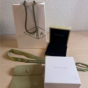 Van Cleef & Arpels White Jewelry Box